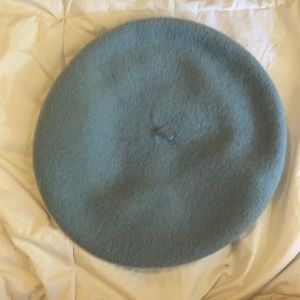 Vintage wool beret hat